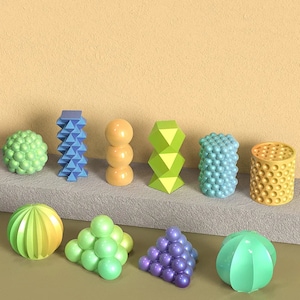 Pyramide Ball Bubble Ball Sechseck Kugel Silikonform Kerzenform Seifenform Betonform Vase Form Tablett DIY und weitere Formen