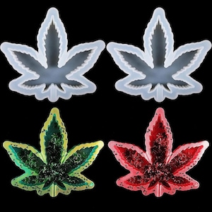 Ahornblatt Aschenbecher Form Blatt Aschenbecher Silikonform Marihuana Blatt Aschenbecher Form Unkraut Blatt Aschenbecher Dekorative Form Epoxidharz Aschenbecher Form DIY