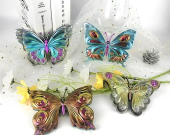 Butterfly Car Freshie Mold Decorative Butterfly Mold Decorative Mold Silicone Mold Concrete Mold Plaster Mold Epoxy Resin Mold DIY Molds