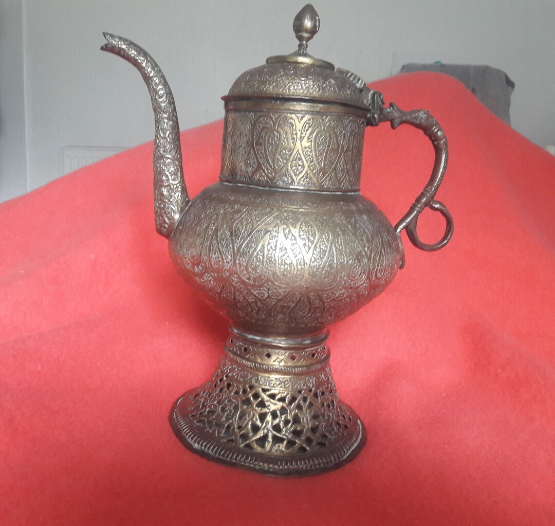 Middle Eastern Samavour Rare Find: Antique Arabic Samovar - Etsy