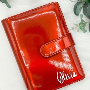 Personalized A6 Budget Binder with 5 Cash Envelopes