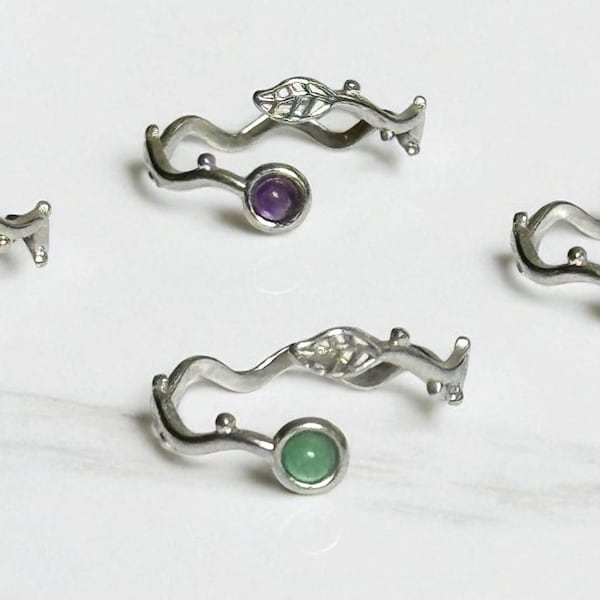 Minimalist Crystal Ring | Gemstone Ring Jewellery