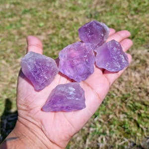 Large Raw Amethyst Crystal. Healing Crystal. Genuine Gemstone. image 5