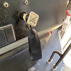 School Bus Driver Emergency Air Brake Puller Strap