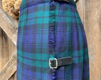 Klassieke Schotse ruit kilt