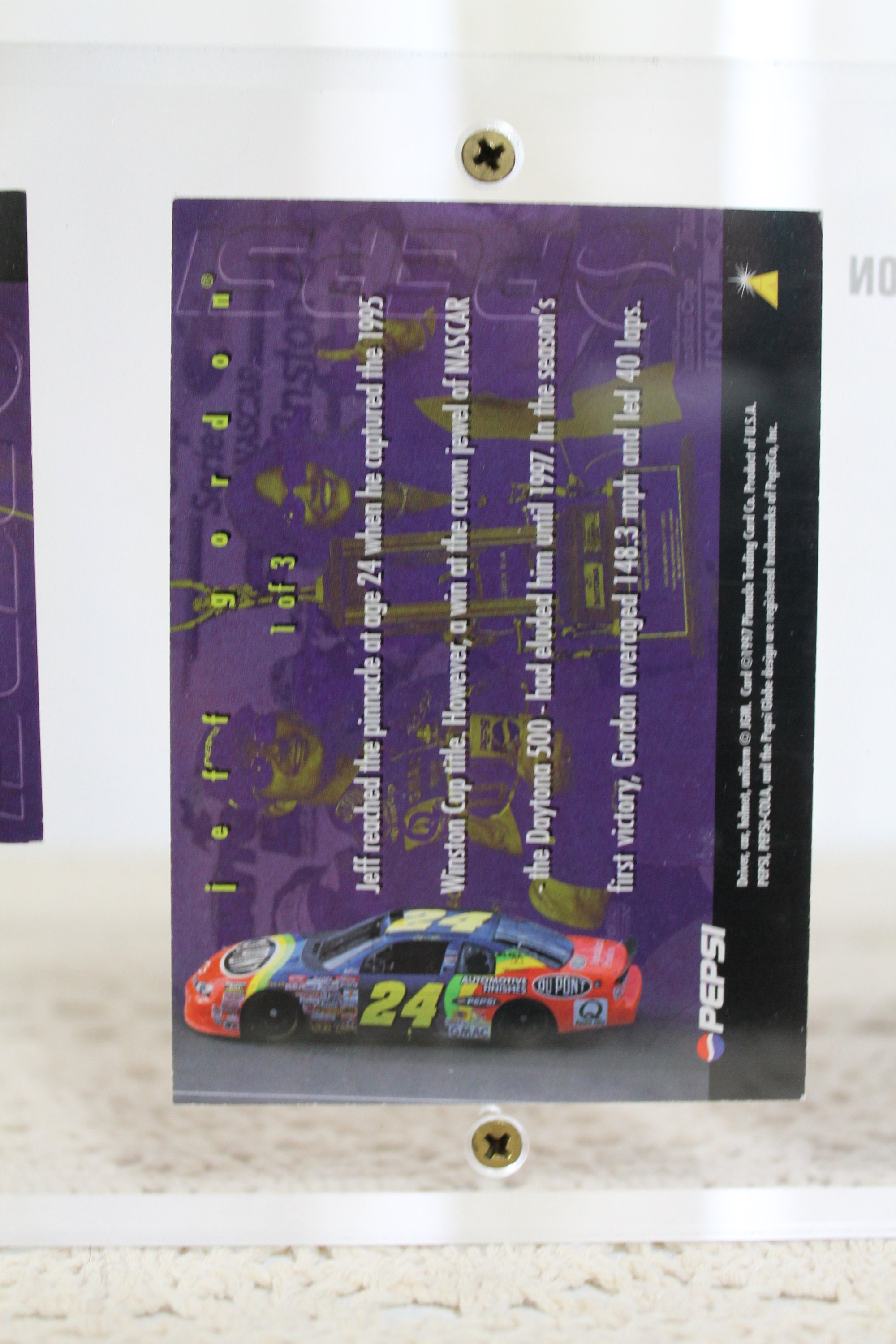 Jeff Gordon Trading Cards Collection Etsy