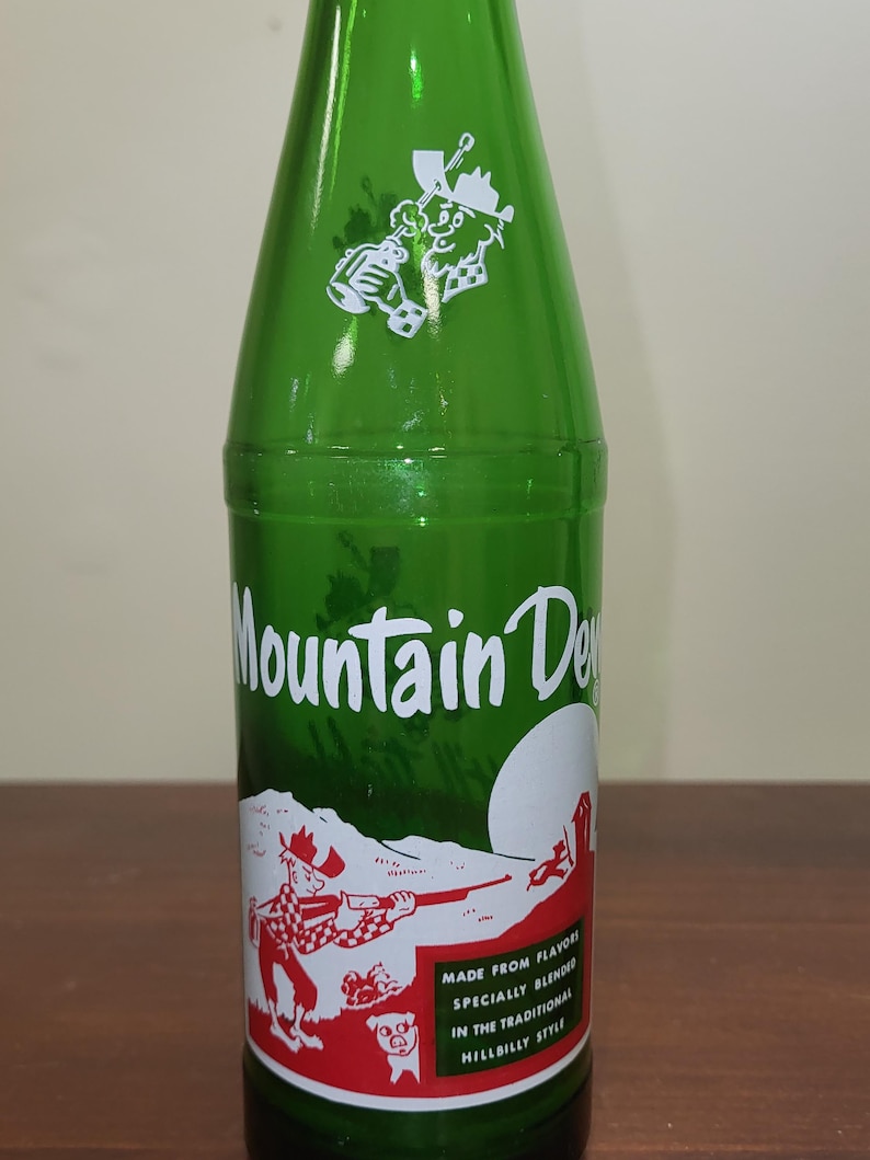 Mountain Dew Hill Billy Bottle - Etsy