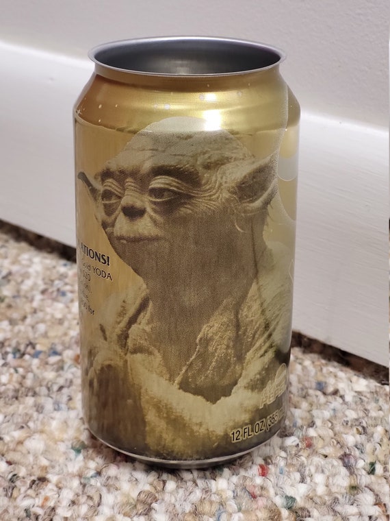 1999 Gold Yoda Diet Pepsi Promo Can Etsy