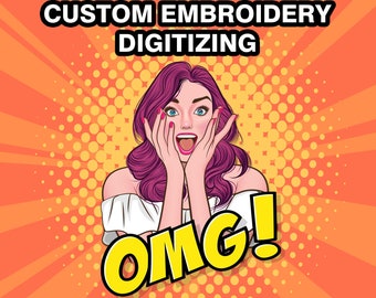 Custom Digitizing | Embroidery Digitizing