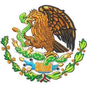 Diseño Escudo Águila Mexicana
