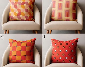 イギリス製生地　幾何学模様 クッションカバー とテーブルランナーセット イギリス製生地 幾何学模様 クッションカバー とテーブル