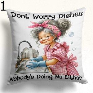 Fundas de cojín para abuelas, fundas de cojín para el Día de la Madre, fundas de cojín con frases bonitas para mamá y abuela, fundas de cojín con regalos para abuelas