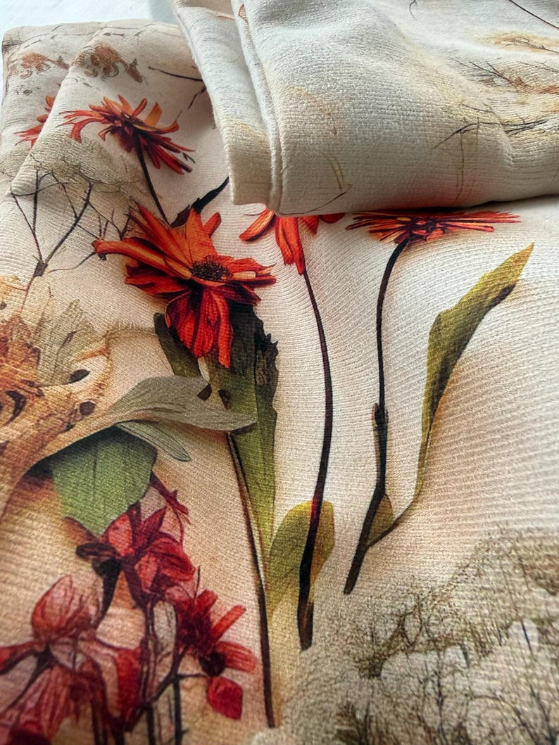 Housse de coussin fleurs sauvages, housses de coussin fleurs, housse de coussin fleurs printanières, taie d'oreiller à fleurs vives image 6