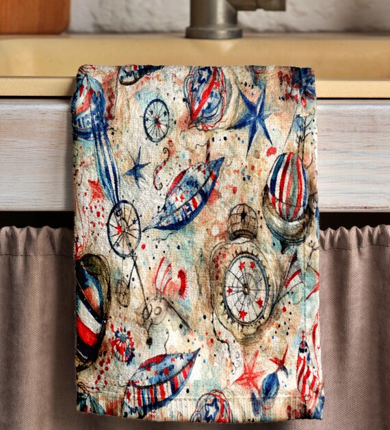 Vintage Sailboat Kitchen Tea Towel Nautical Tea Towel Maritime Print Hand Towels Yatch Hand Towels Ocean Hand Towel Sailor Dish Towel Etsy