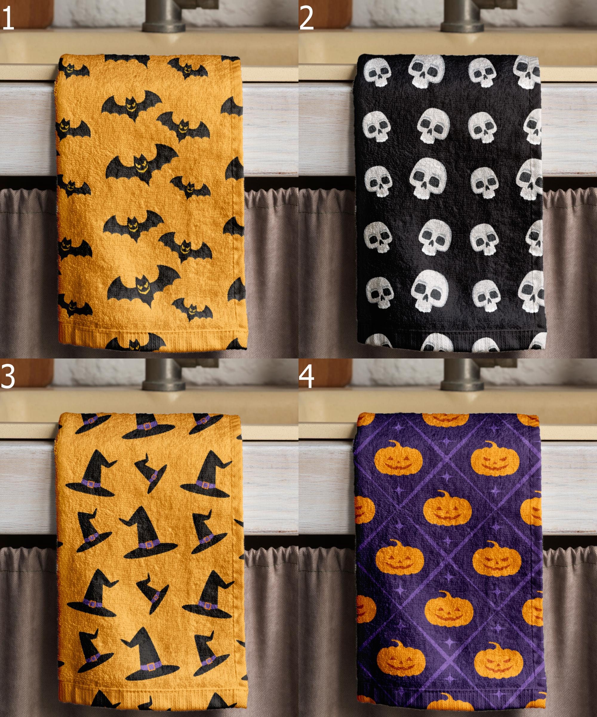 Halloween Hand Towel Etsy