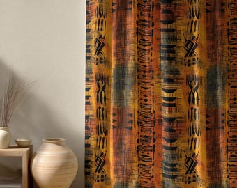 Rideaux tribaux africains, rideaux ethniques bohèmes