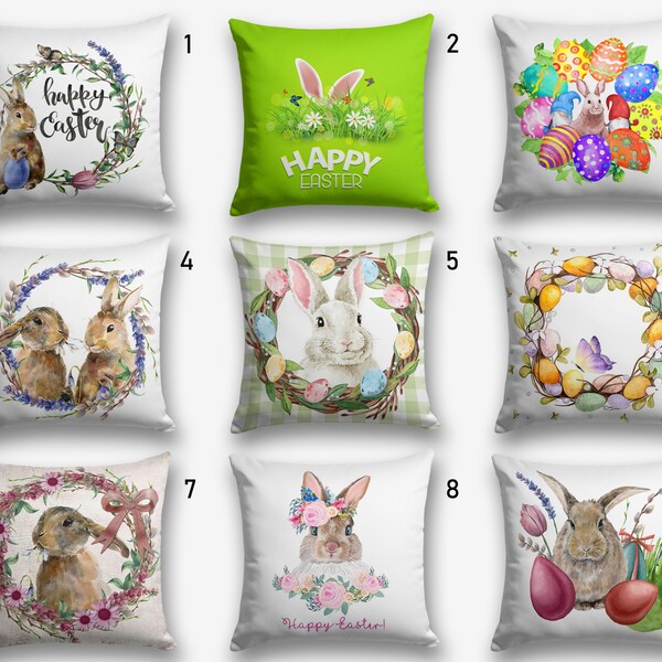 Easter Pillow Etsy