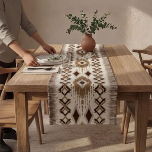 Southwestern Rug Table Runner, Authentic Kilim Runners