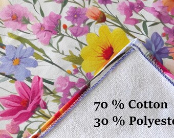 Böhmische Küchentücher Mit Blumenmuster – Set Mit 2 Stück, 40,6 X 61 Cm, Saugfähig & Dekorativ