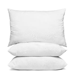 Pillow Inserts, Soft & Supportive Cushion Inner , Multiple Sizes , Hypoallergenic, Plush Polyester Fill, Perfect for Throw Pillow Covers
