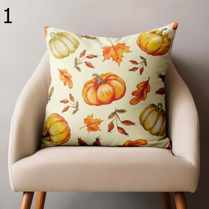 かぼちゃの枕カバー、収穫の秋のホームデコレーション