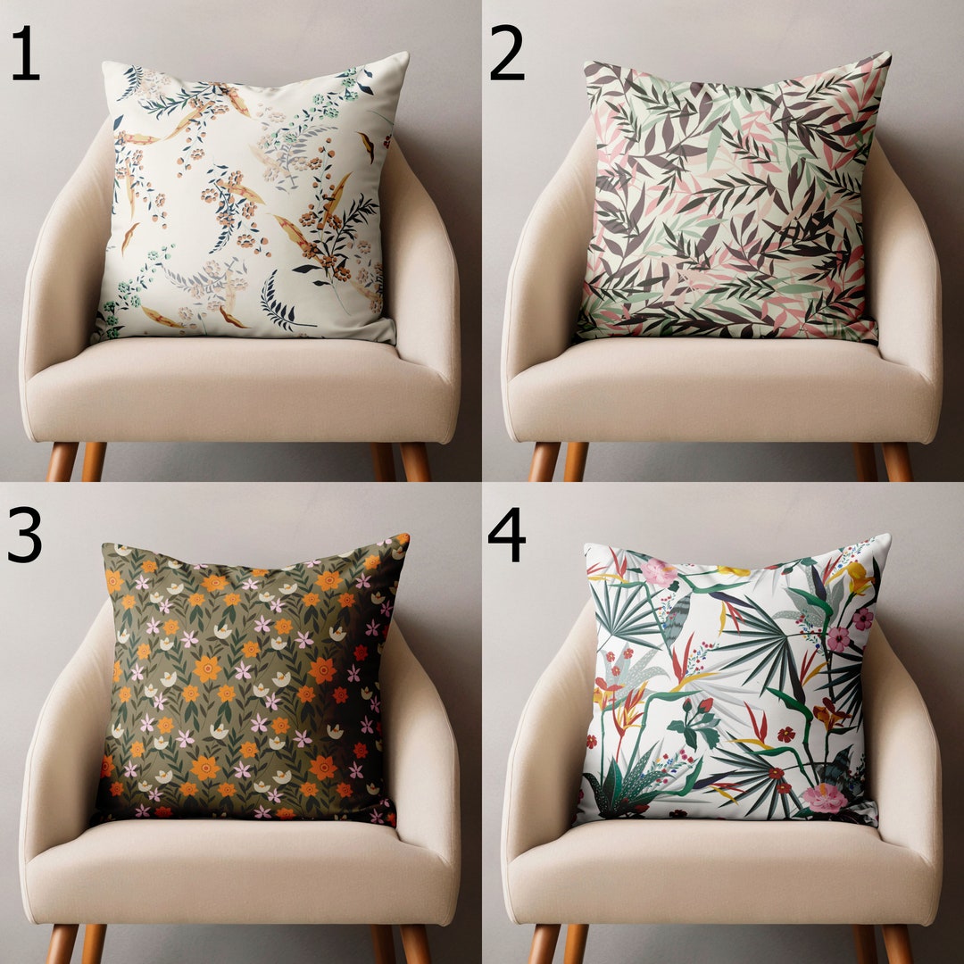 Wild Garden Decorative Pillow Covers 2pcs