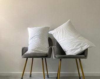 Soft Pillow Insert, Supportive Cushion, Multiple Sizes