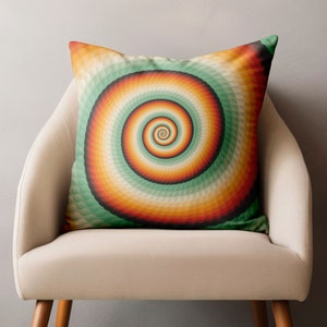Retro geometrischer Kissenbezug, 70er Jahre inspirierter Kissenbezug, Mid Century Modern Kissenbezug, Retro Kissenbezug, Retro-Kissenbezug