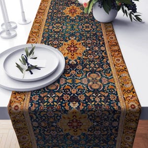 Caminos de mesa étnicos, caminos de mesa con alfombra, caminos de mesa auténticos, caminos de mesa kilim, caminos de mesa del suroeste, decoración de mesas