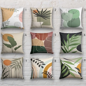 Abstract Pillow Cover Boho Abstract Pillow Case Abstract Art Pillows Minimalist Cushion Cover Decorative Pillow Covers Etsy