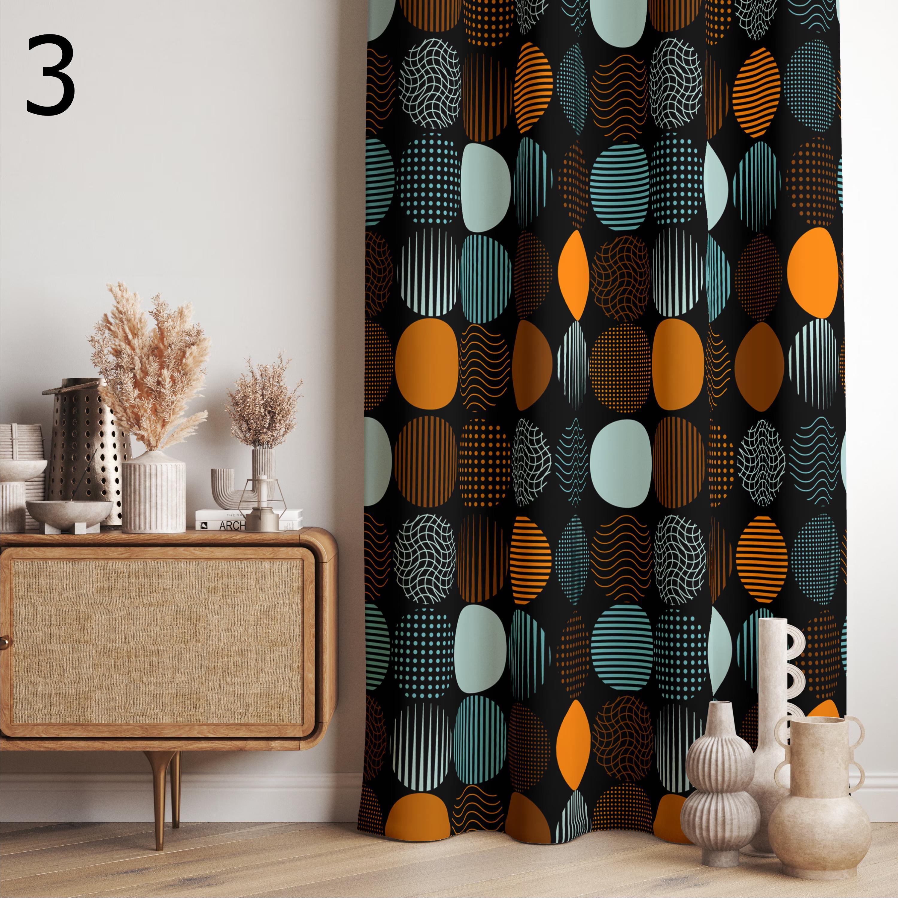 ポップ　ミッドセンチュリー　モダン　レトロ　のれん　プラスチック　パーテーション ポップ ミッドセンチュリー モダン レトロ のれん プラスチック