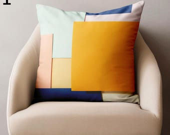 70s Retro Cushion Covers, Mid Century Modern Throw Pillow Cover