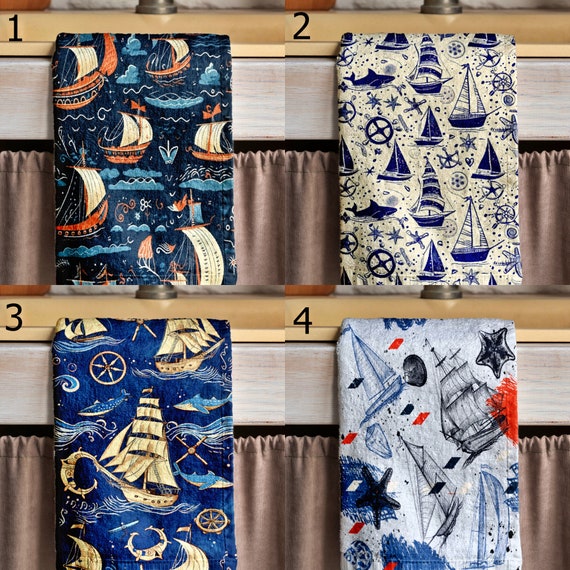 Nautical dish towels hotsell