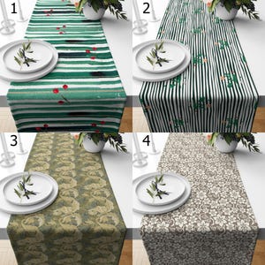 Floral Table Runners, Flowers Table Runners, Spring Flowers Table Runner, Floral Printed Table Runner, Floral Table Decor Runners