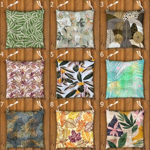 Coussin Pour Chaise Rond Doux Universel Lacets De Fixation Lavable Housses De Chaise Lavande 84528944