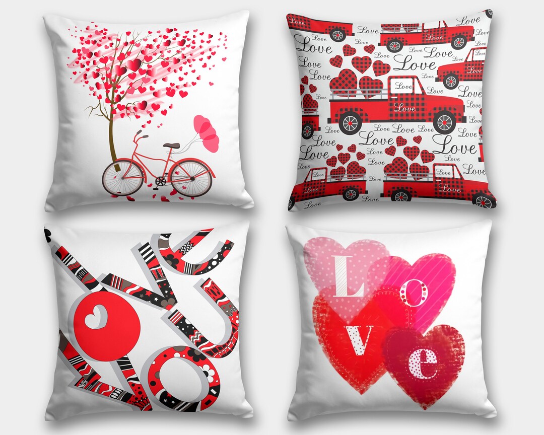 Custom Valentine's Day Throw Pillows, CanvasPeople