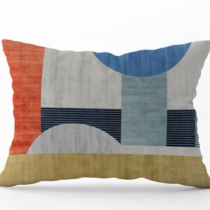 LIESON Dekokissenbezug 45x45 Cm – Modernes Herz-Geometrie Design In Weiß & Rot, Aus Weichem Polyester, Mit Reißverschluss