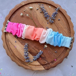 Handmade Apple Watch Scrunchie Band: All Series Sizes
