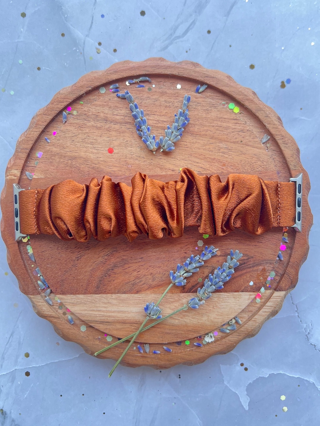 Apple Watch Scrunchie Band Smart Watch Band All Series Etsy