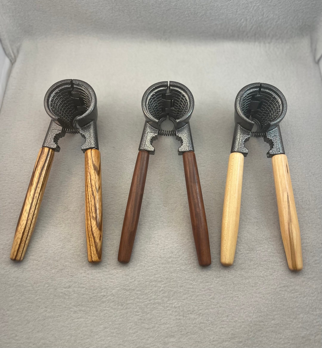 Handcrafted Nutcracker With Wood Turned Handles Etsy