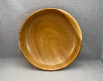 Hand Turned Poplar Wood Bowl