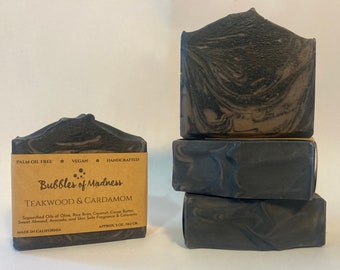 Teakwood and Cardamom Soap