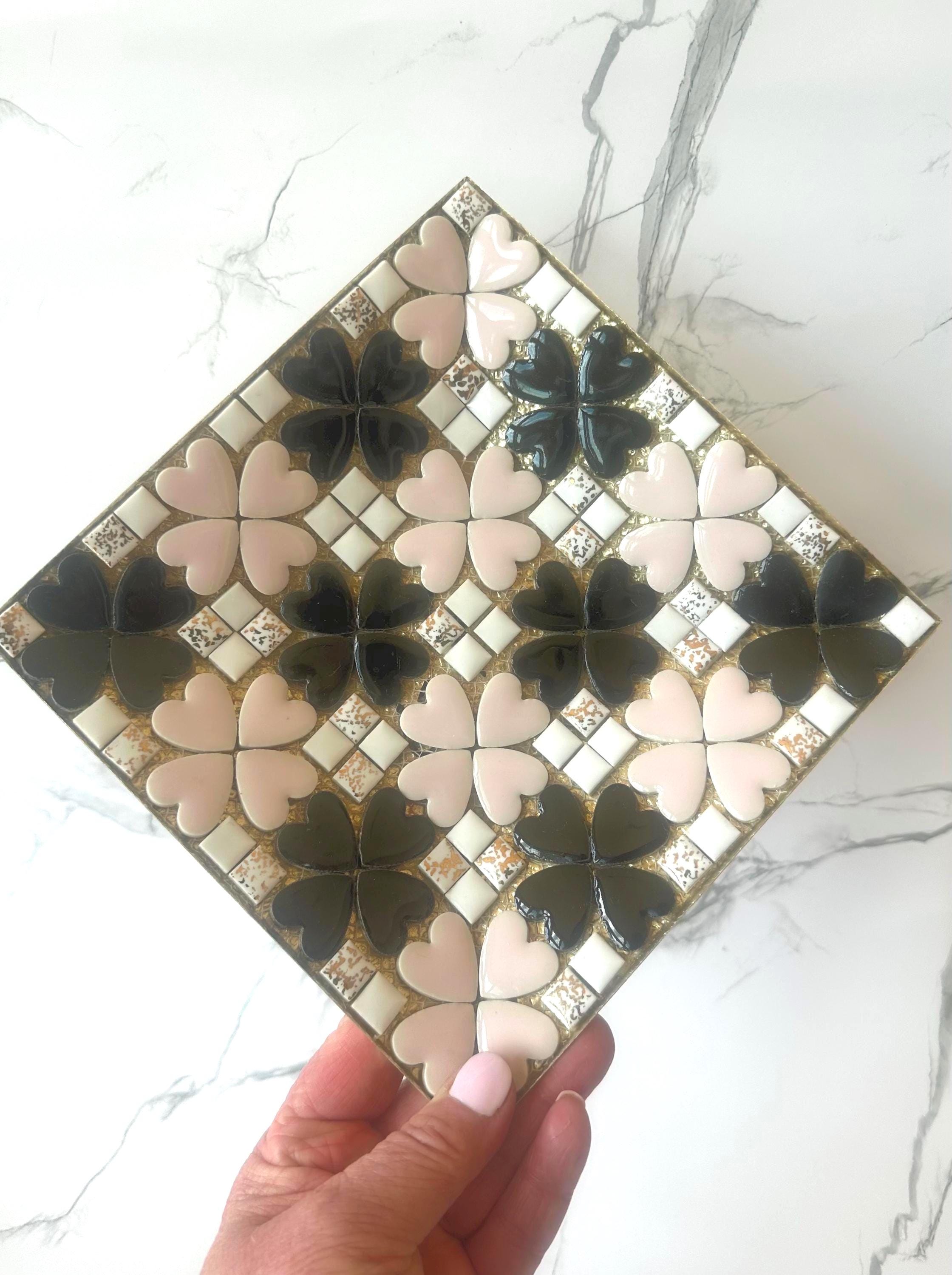 BAOHEN Natural Jade Jewelry Tray - Small Key Bowl, Ring Holder, Decorative Stone Bowl For Nightstand Or Entryway