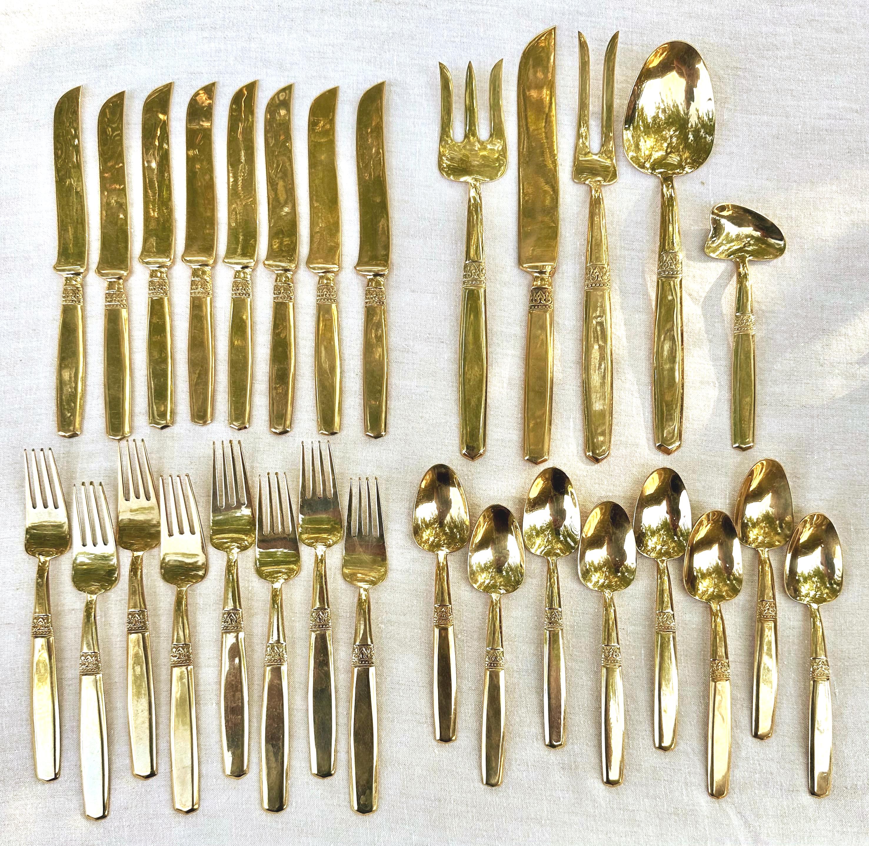 Thai Brass Flatware - Etsy