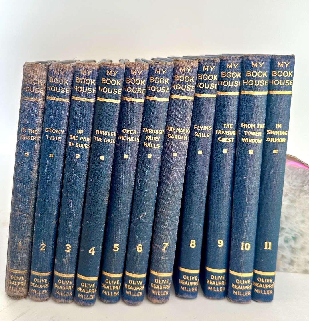 My Book House 1937 Set Vintage Illustrated Children's Books Etsy