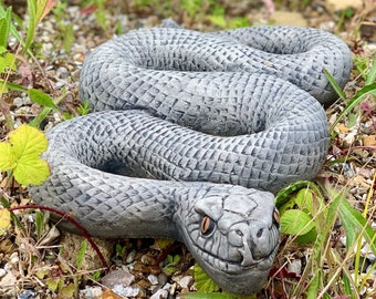 Snake Figurines Garden Decor Mini Python Rattlesnake Cobra