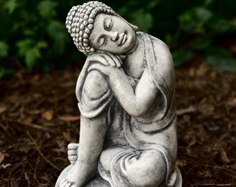 Stone garden pray large zen Stone garden sleep wales buddha Stone garden oriental lay buddha Large buddha statue Buddha garden statue Gift