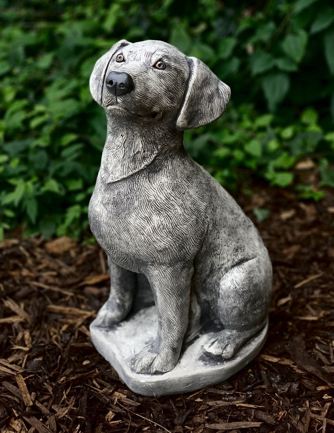 Large Garden Labrador Realistic Labrador Statue Concrete Labrador