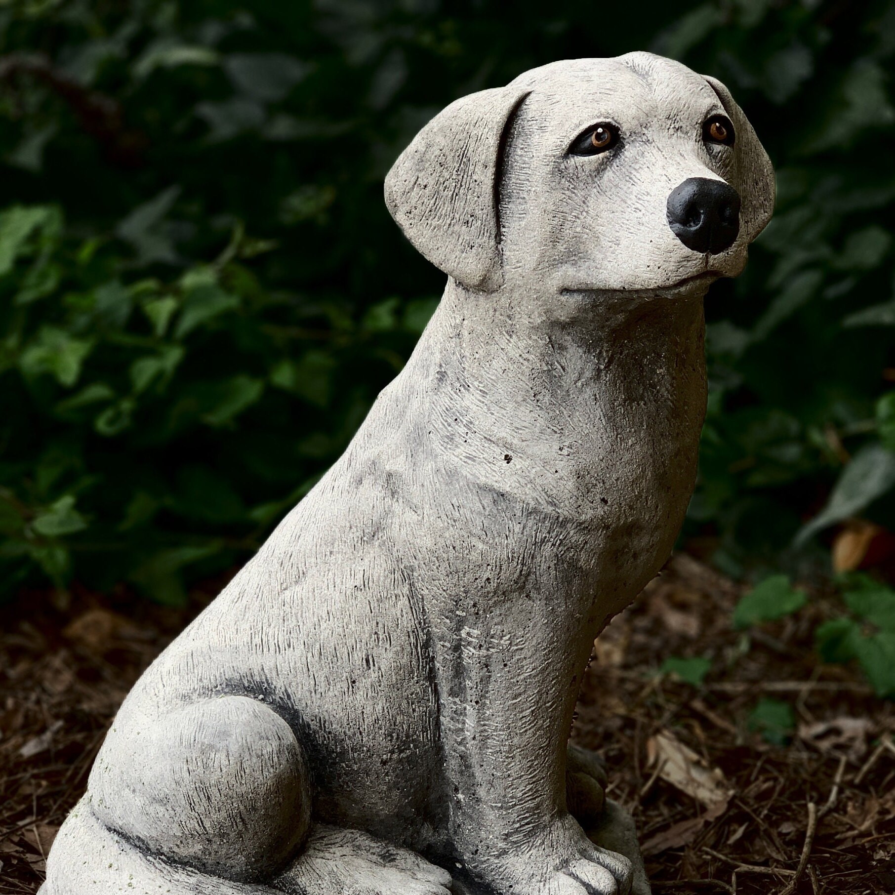 Labrador ornaments for garden top