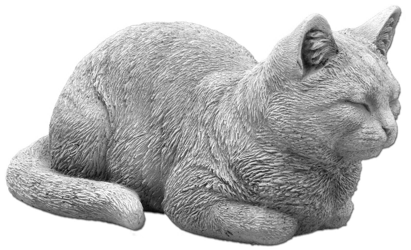 Sleeping Cat Statue for Home Cat Statue Memorial Cat Pet Etsy
